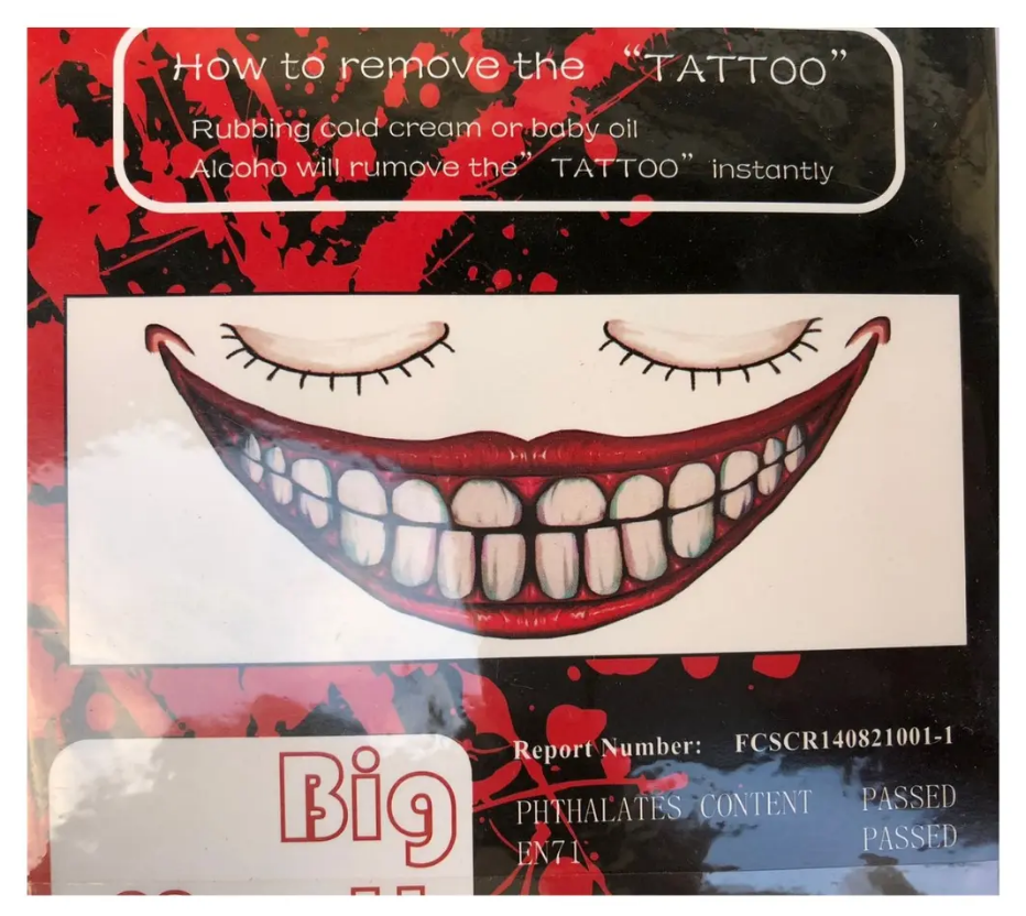 6 Tatuajes De Boca Fairyer Para Halloween