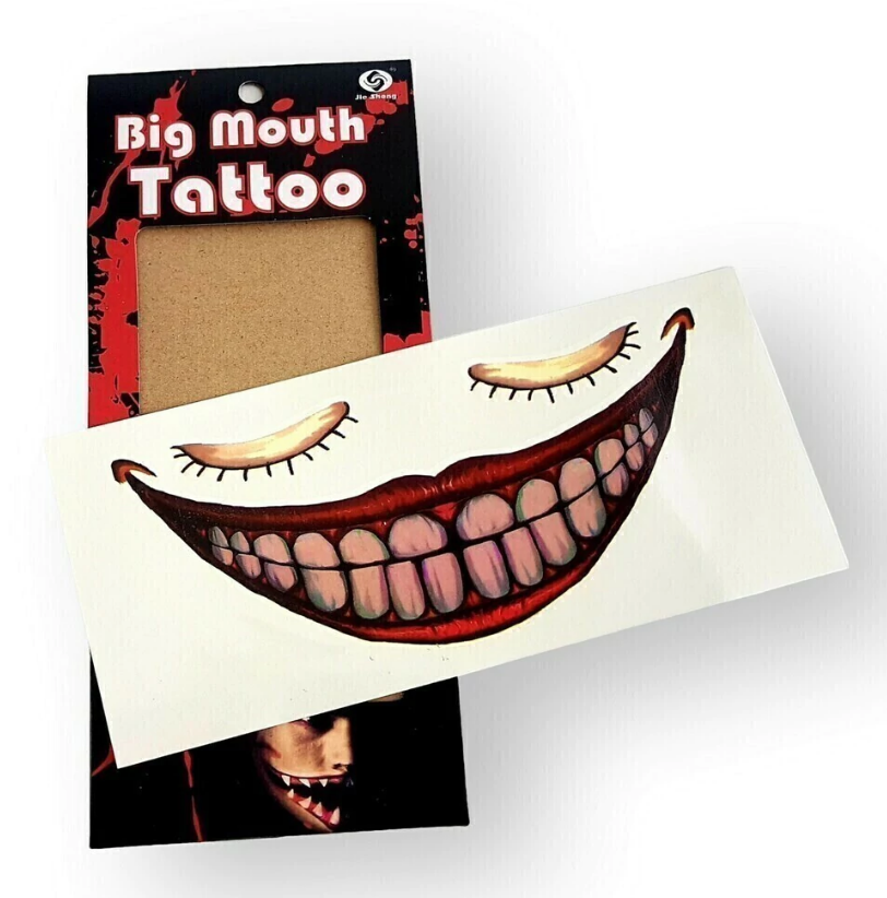 6 Tatuajes De Boca Fairyer Para Halloween
