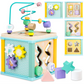 Cubo Con Laberinto Didáctico Estilo Montessori Para Bebé X 6 Unidades OMC-506