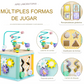Cubo Con Laberinto Didáctico Estilo Montessori Para Bebé X 6 Unidades OMC-506
