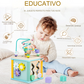 Cubo Con Laberinto Didáctico Estilo Montessori Para Bebé X 6 Unidades OMC-506
