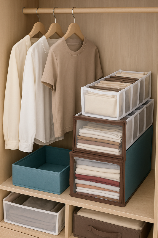 ORGANIZADOR DE ROPA,12x16x36cm X6 Unds  OMC-690