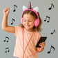 AUDIFONOS DIADEMA UNICORNIO CON CABLE X6UNDS - OMC-286