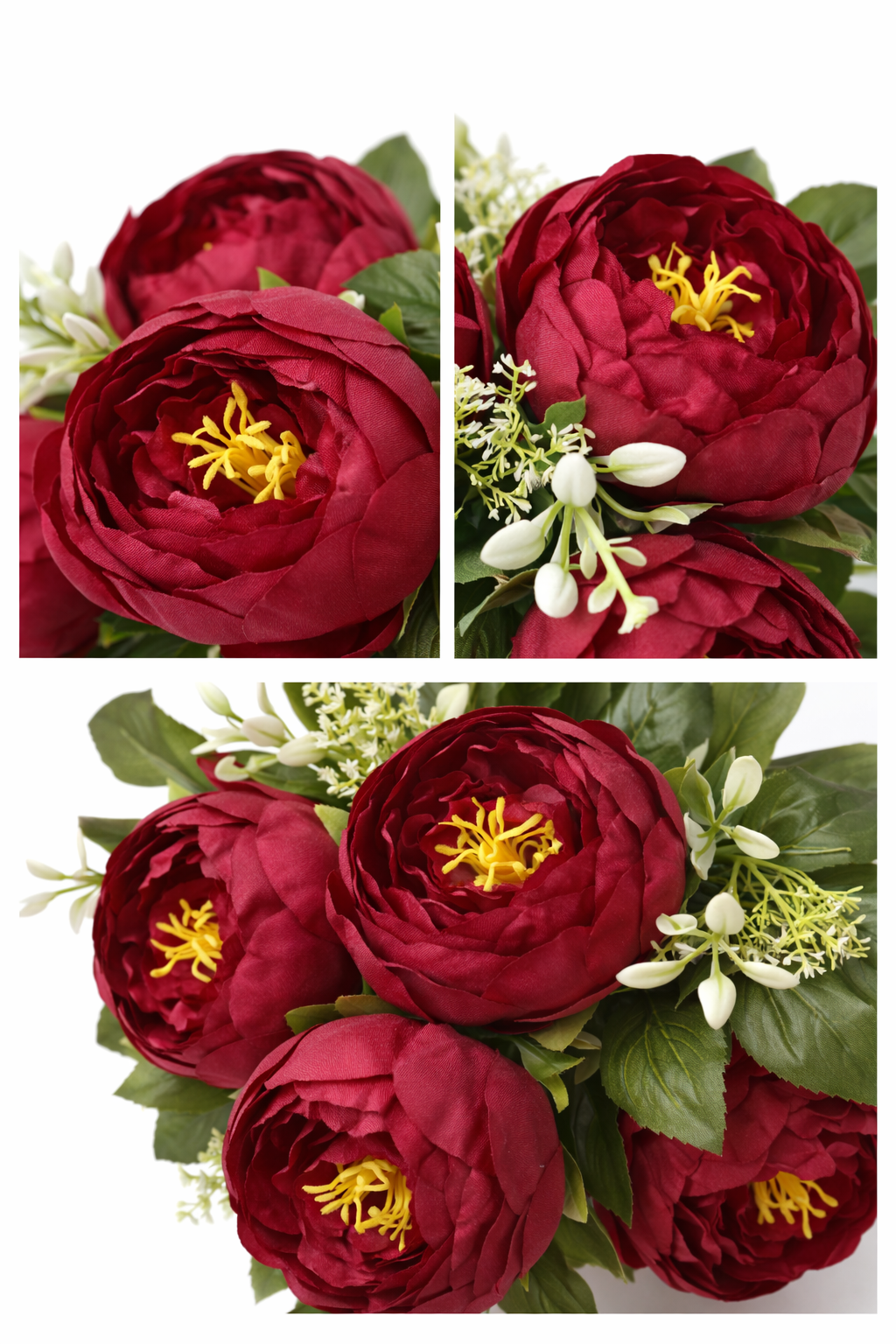 RAMO DE FLORES ARTIFICIALES PACK X 6UNDS- OMC-718