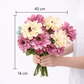 RAMO DE 7 FLORES ARTIFICIALES PACK X 6UNDS - OMC-720