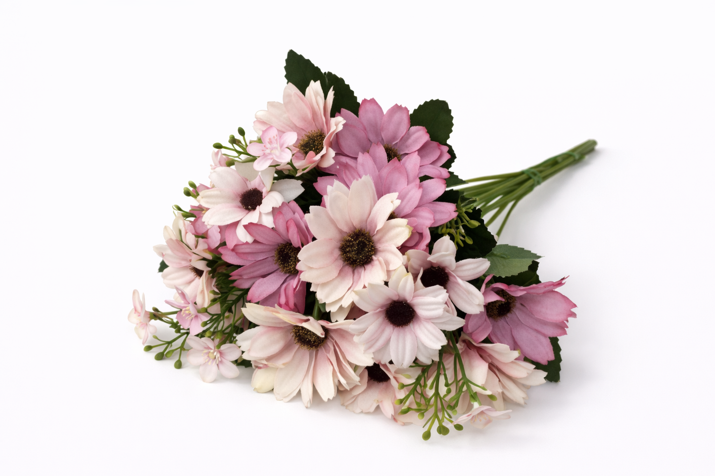 RAMO DE 7 FLORES ARTIFICIALES PACK X 6UNDS - OMC-720