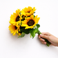 SET X 6 UNDS DE RAMO DE 6 GIRASOLES ARTIFICIALES - OMC-723
