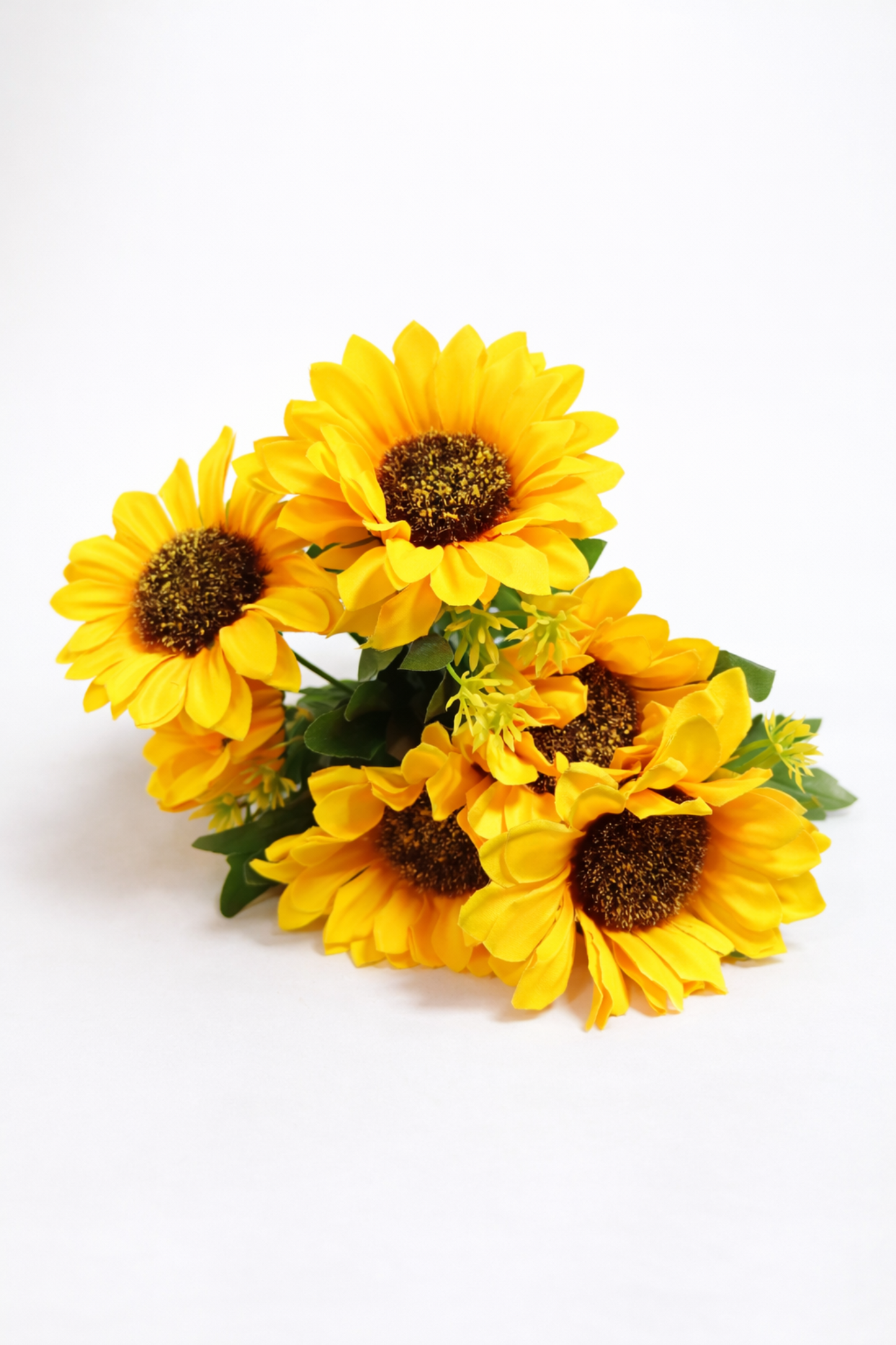 SET X 6 UNDS DE RAMO DE 6 GIRASOLES ARTIFICIALES - OMC-723