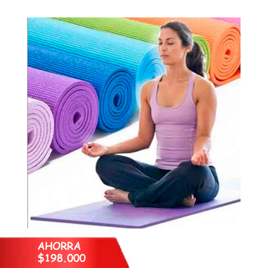 Tapete De Yoga Con Funda X 6 Unidades OMC-211