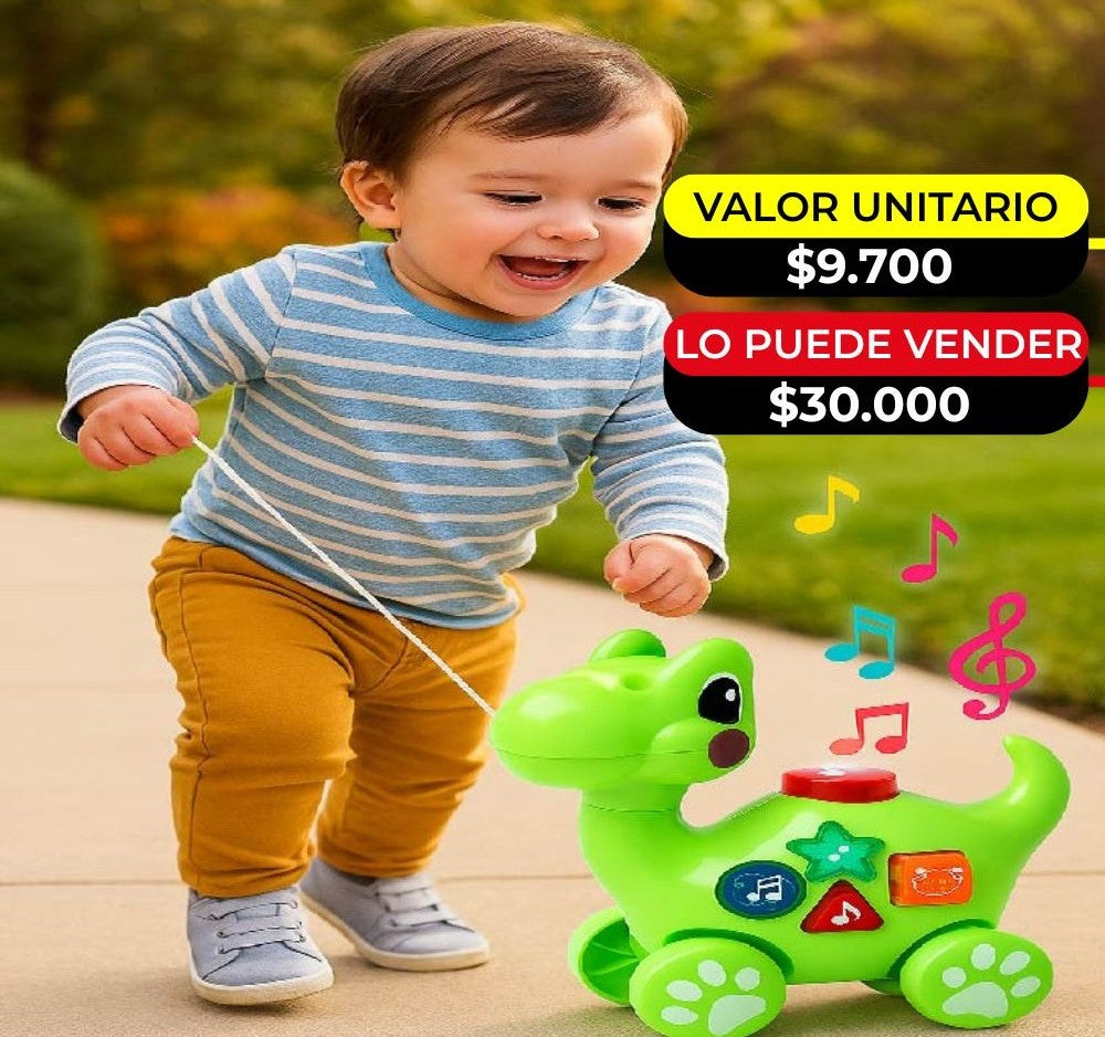 DINOSAURIO MUSICAL X6UNDS -K-10