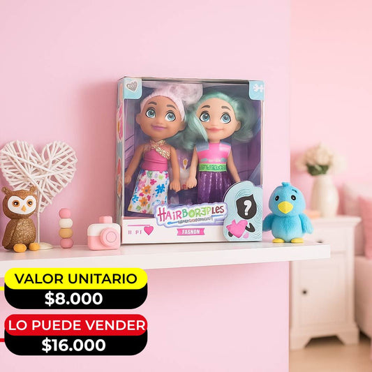 MUÑECAS HAIRDORABLES X6UNDS - QT621