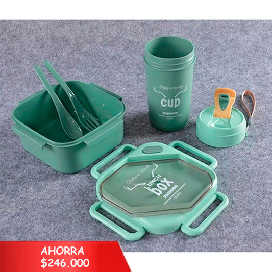 Set de comida 6 piezas  x 6 UNIDADES -OMC-656