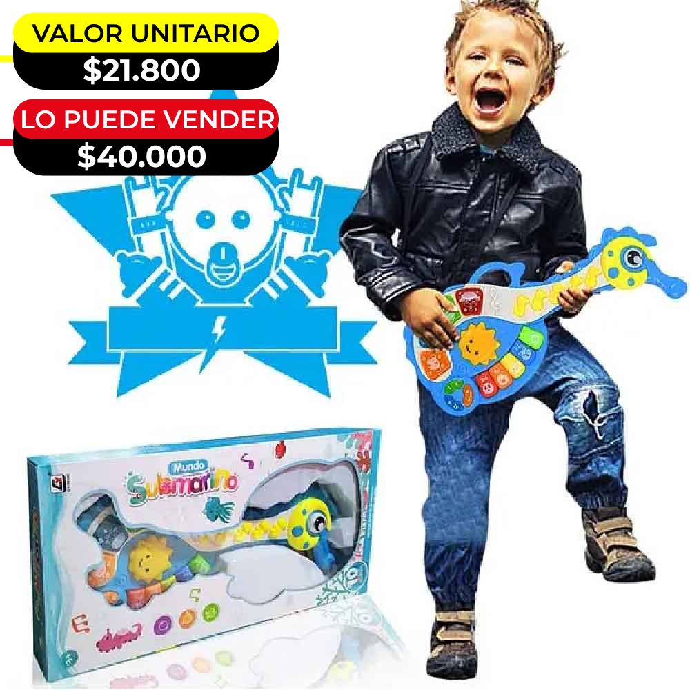Guitarras caballo de mar x4 unds - 17892114