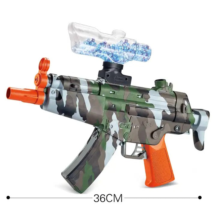 Pistola de Juguete Hidrogel MP5K Automática Camuflaje