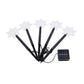 LUZ SOLAR NAVIDEÑA EN FORMA DE ESTRELLA X 6 Unidades  (OMC- 082)