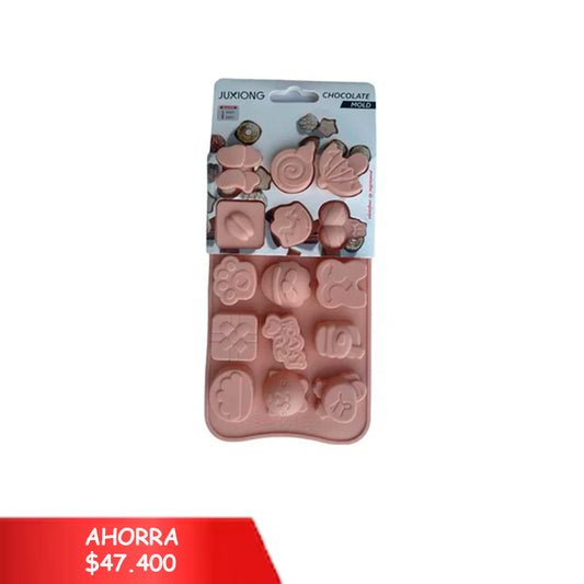 Moldes Figuras Chocolates, Fondant, Gelatina, Reposteria X 6 Unidades OMC-192