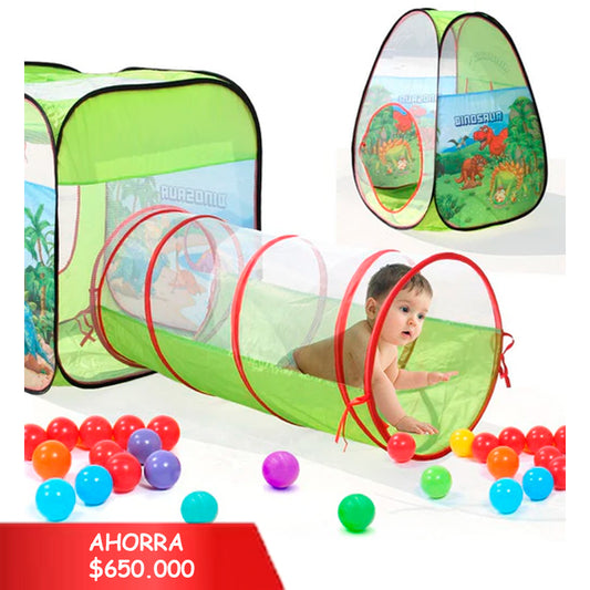 Carpa 3 en 1 para niños X 6 unds - J55-66H13