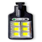 LUZ REFLECTORA CON PANEL SOLAR X6 UNDS - JY120