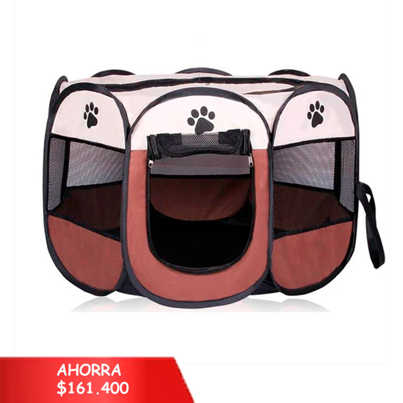 Corral Plegable Mediano De Mascotas X 6 Unidades OMC-10-2