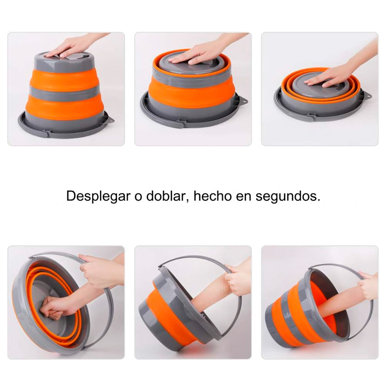 BALDE PLEGABLE DE 5L X6UNDS -  OMC-496