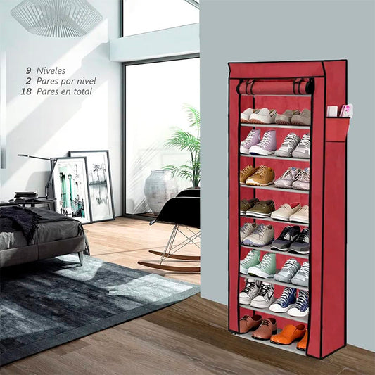 ZAPATERO ORGANIZADOR CON FORRO X6 UNDS - OMC-134