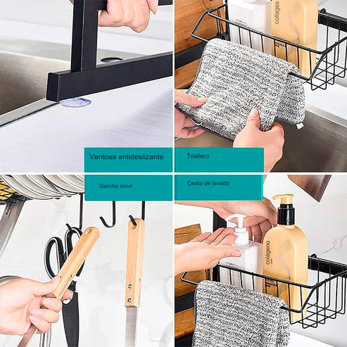 ESCURRIDOR DE LOZA 85CM: ¡Organización Impecable para Tu Cocina!