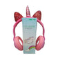 Auriculares Diadema Diseño Unicornio Ajustable X 6 Unidades OMC-286