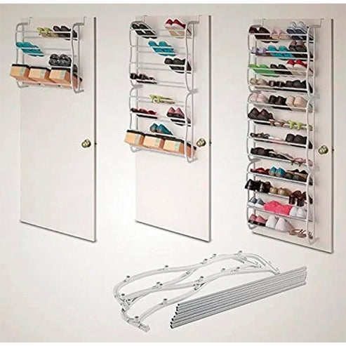 Organizador Zapatero de Puerta: 36 Pares de Zapatos Perfectamente Organizados