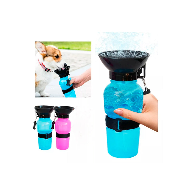 Bebedero Agua Portátil Mascotas Dispensador Para Perros X 6 Unidades OMC-319