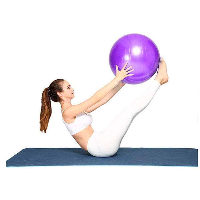 Balón Para Yoga, Pilates, Ejercicio de 65cm X 6 Unidades OMC-251