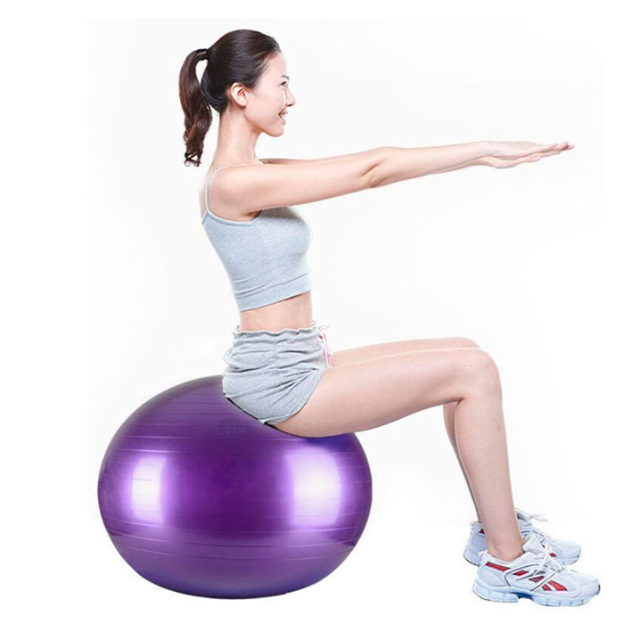 Balón Para Yoga, Pilates, Ejercicio de 65cm X 6 Unidades OMC-251