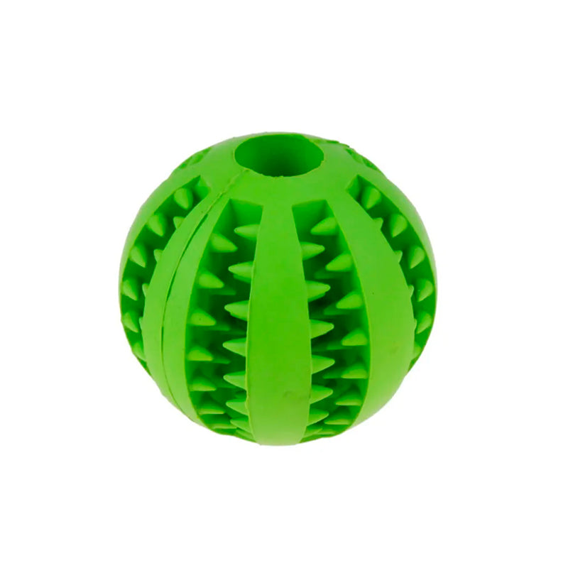 Pelota Porta Snacks- Limpia Sarro- Juguete Para Masticar X 6 Unidades OMC-317