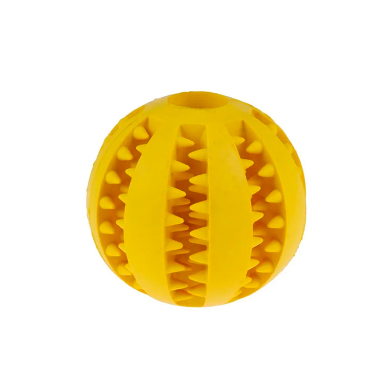 Pelota Porta Snacks- Limpia Sarro- Juguete Para Masticar X 6 Unidades OMC-317