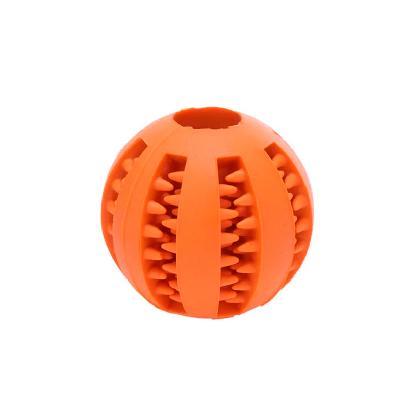 Pelota Porta Snacks- Limpia Sarro- Juguete Para Masticar X 6 Unidades OMC-317