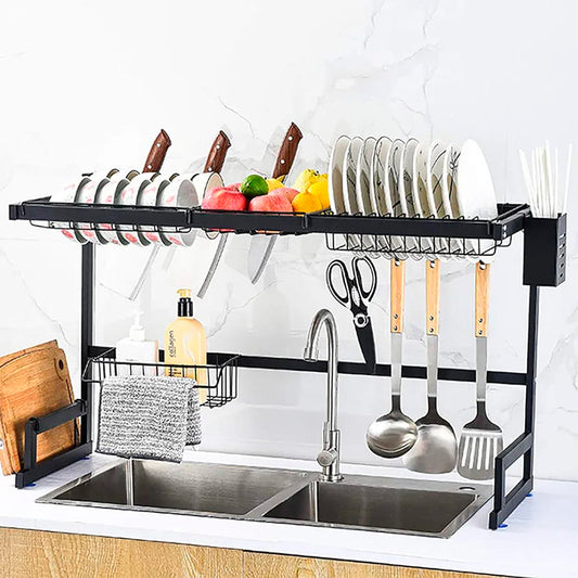RACK ESCURRIDOR PARA COCINA GRANDE X6UNDS  - OMC-128