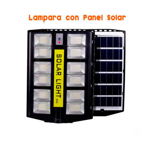 Reflector LED Solar 300W-C OMC-091: Ilumina tu espacio exterior con seguridad y eficiencia