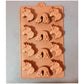 MOLDE FIGURAS DE UNICORNIO X6UNDS -  OMC-191