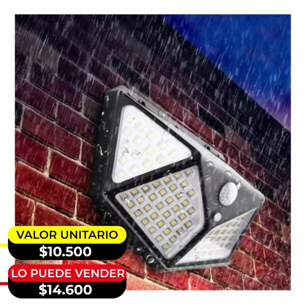 LAMPARA EXTERIOR SOLAR  X6UNDS - OMC-089