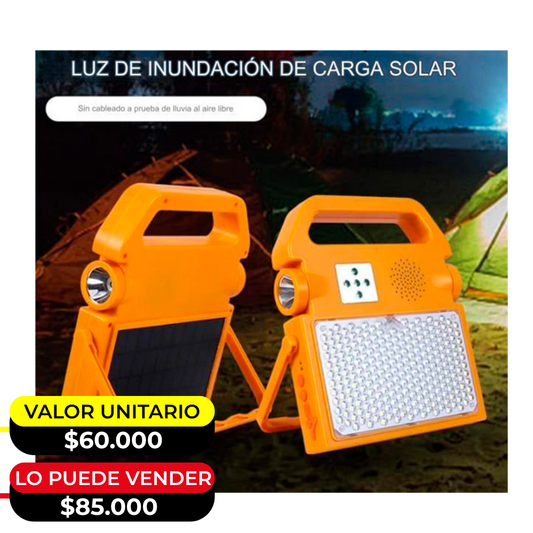 REFLECTOR CON BLUETOOTH X6UNDS -OMC-096