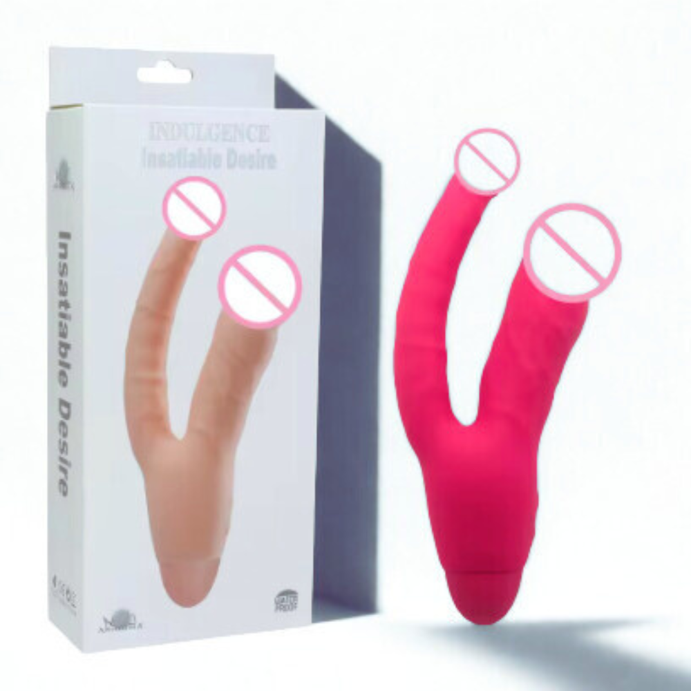 DILDO VIBRADOR DE DOBLE PENETRACION X6UNDS - OMC-396