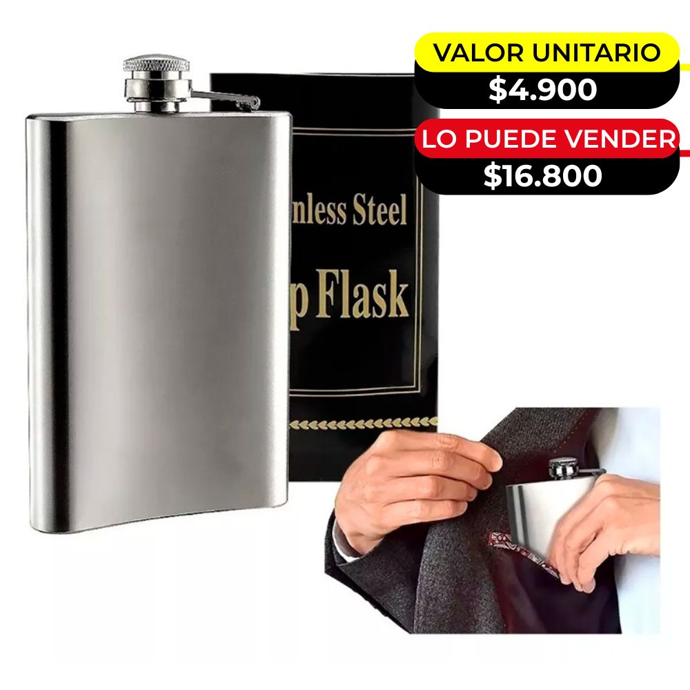 WISKERA PLATEADA EN ACERO X6UNDS - OMC-475