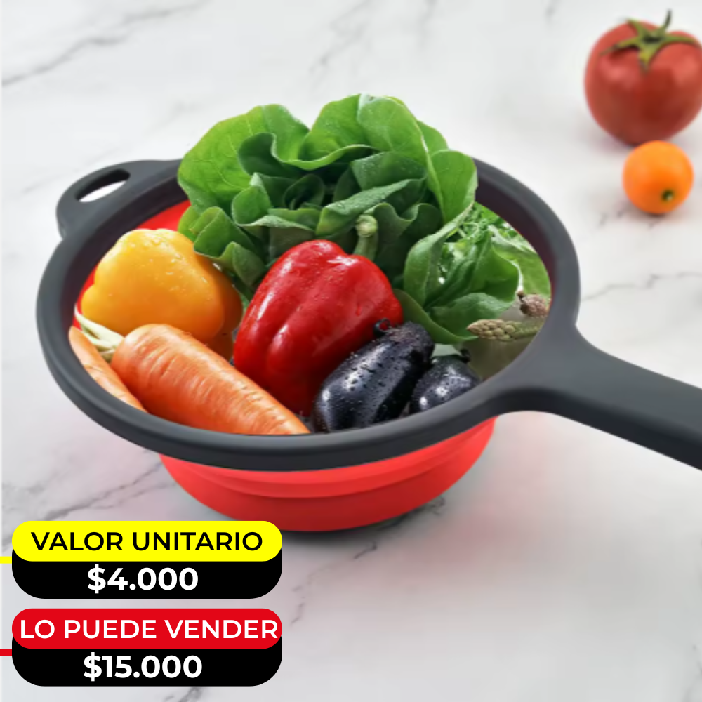 COLADOR PLEGABLE X6UNDS - OMC-495