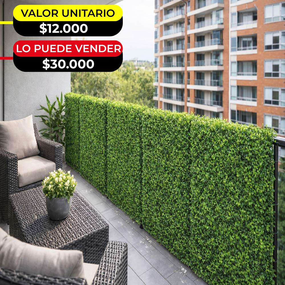 JARDIN VERTICAL PARA INTERIORES Y EXTERIORES  X6UNDS OMC -715