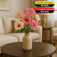 RAMO DE 7 FLORES ARTIFICIALES PACK X 6UNDS - OMC-720