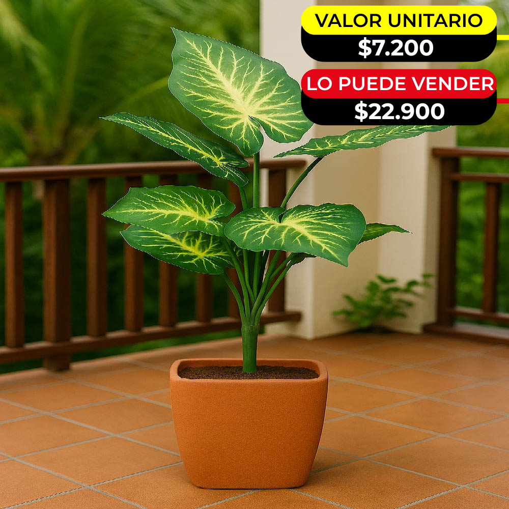 HOJAS ARTIFICIALES DECORATIVAS X6UNDS -  OMC-753