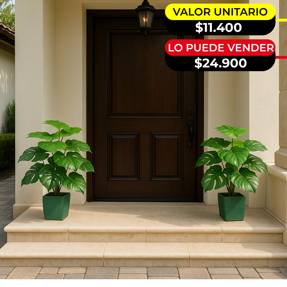 HOJAS ARTIFICIALES DECORATIVAS X6UNDS - OMC-756