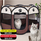 CORRAL PLEGABLE PEQUEÑO PARA MASCOTAS X6UNDS - OMC-10-1