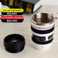 VASO MUG DISEÑO LENTE DE CAMARA X6UNDS - OMC-023