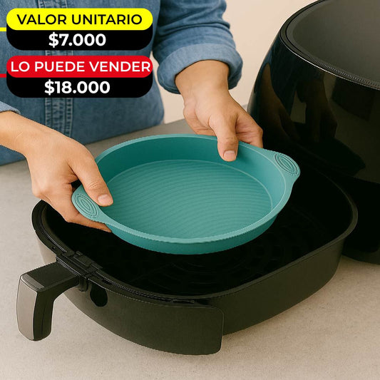 MOLDE DE SILICONA PARA COMIDA X6UNDS - OMC-189