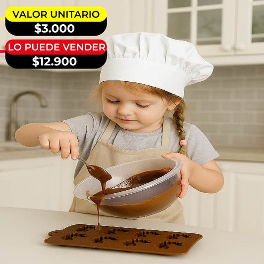 MOLDE FIGURAS DE UNICORNIO X6UNDS -  OMC-191